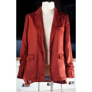 Anthropologie Maeve Sally Draped Blazer New S